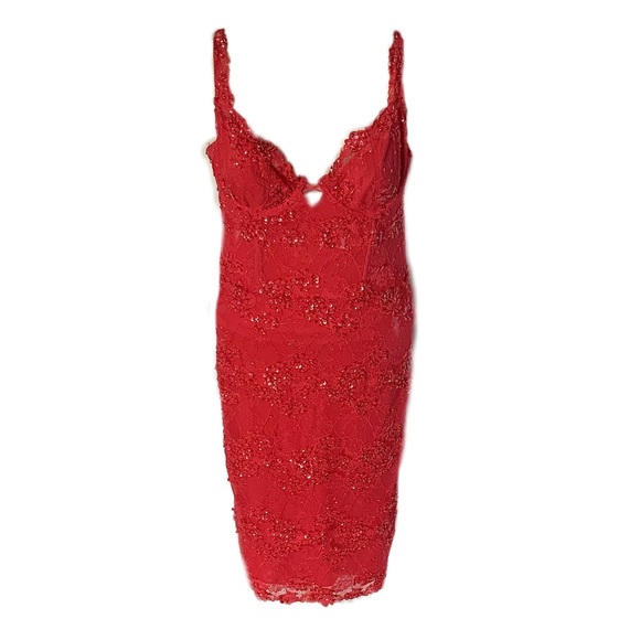 Marciano | lacey beaded dress - Picture 1 of 4
